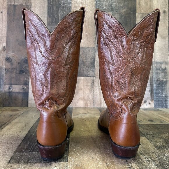 Lucchese 2000 Western T3097R4 Cowboy Boots Mens 10 D - Picture 11 of 12